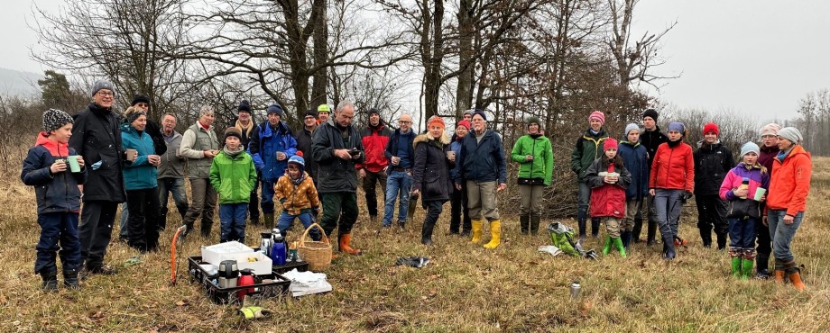 Gemeinsame Landschaftspflege von BUND und Rotary Club Markdorf wird Tradition