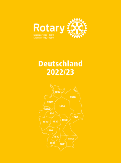Rotary Verlag - Mitgliederverzeichnis ist bestellbar