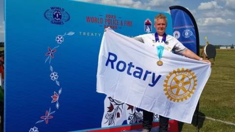 Rotarier ermöglichen erfolgreichen WM-Start