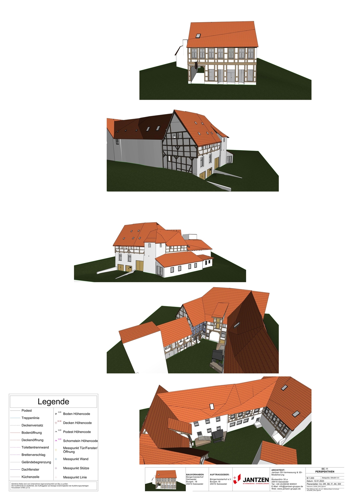 2023, bürgermeisterhof, salzwedel, fachwerk, 3D, perspektiven