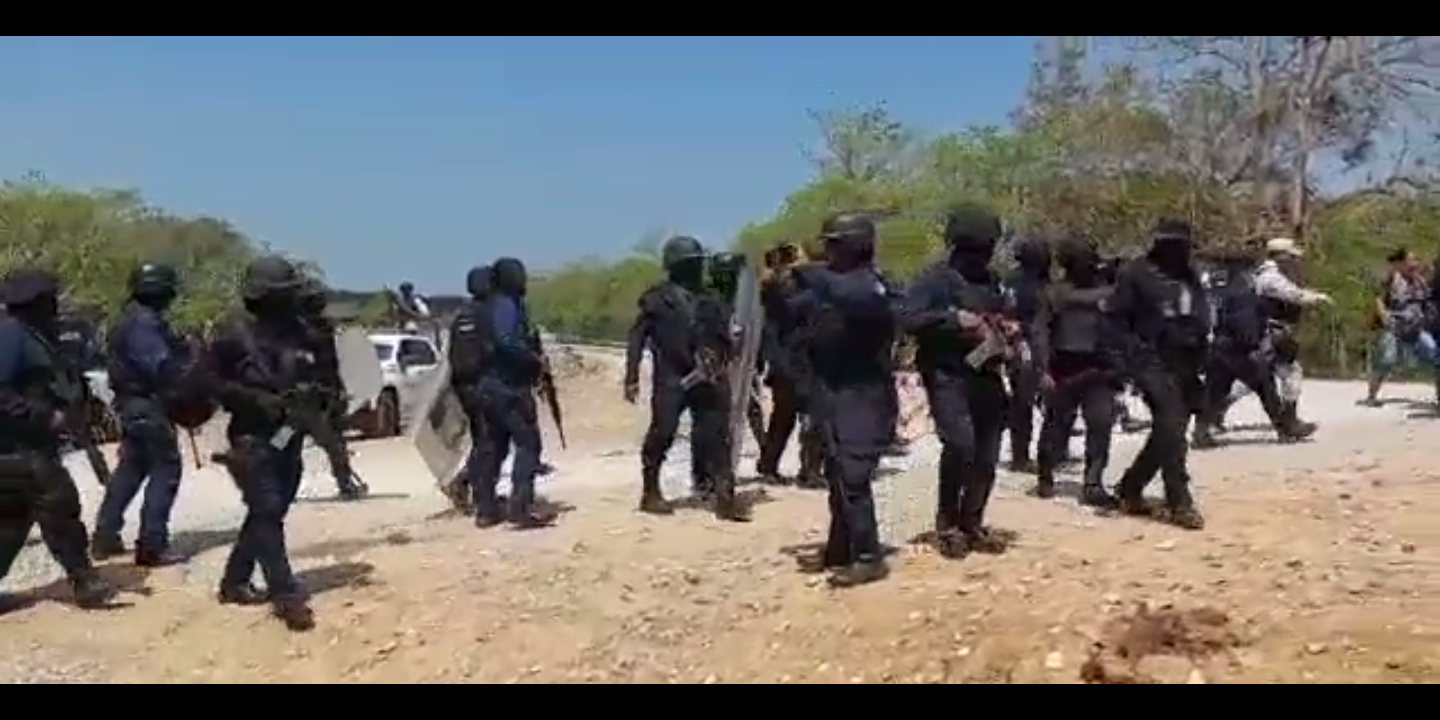Angriff auf das friedliche indigene Protestcamp „Tierra y Libertad“