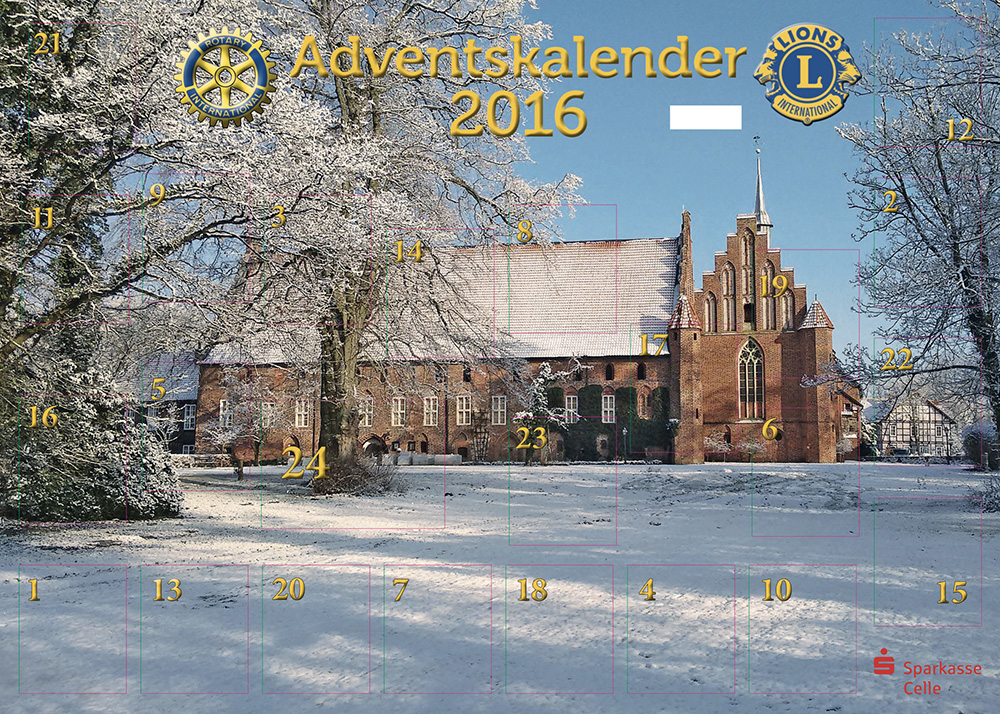 Adventskalender, RC Celle, Celle, Weihnachtskalender, Projekt