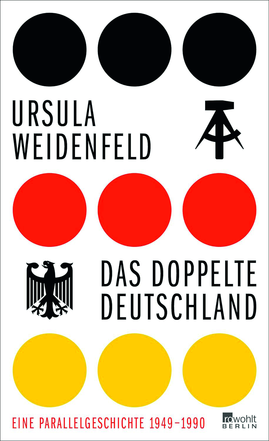 2024, buchtipp, titelthema,  Ursula Weidenfeld Das doppelte Deutschland: Eine Parallelgeschichte 1949–1990 Rowohlt Berlin,