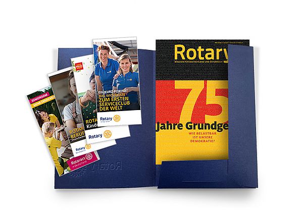 Pressemappe Rotary