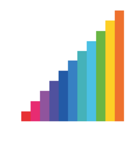 LGBTQ+. in der Belegschaft fördert den Erfolg, Erfolgsbilanz in Regenbogenfarben