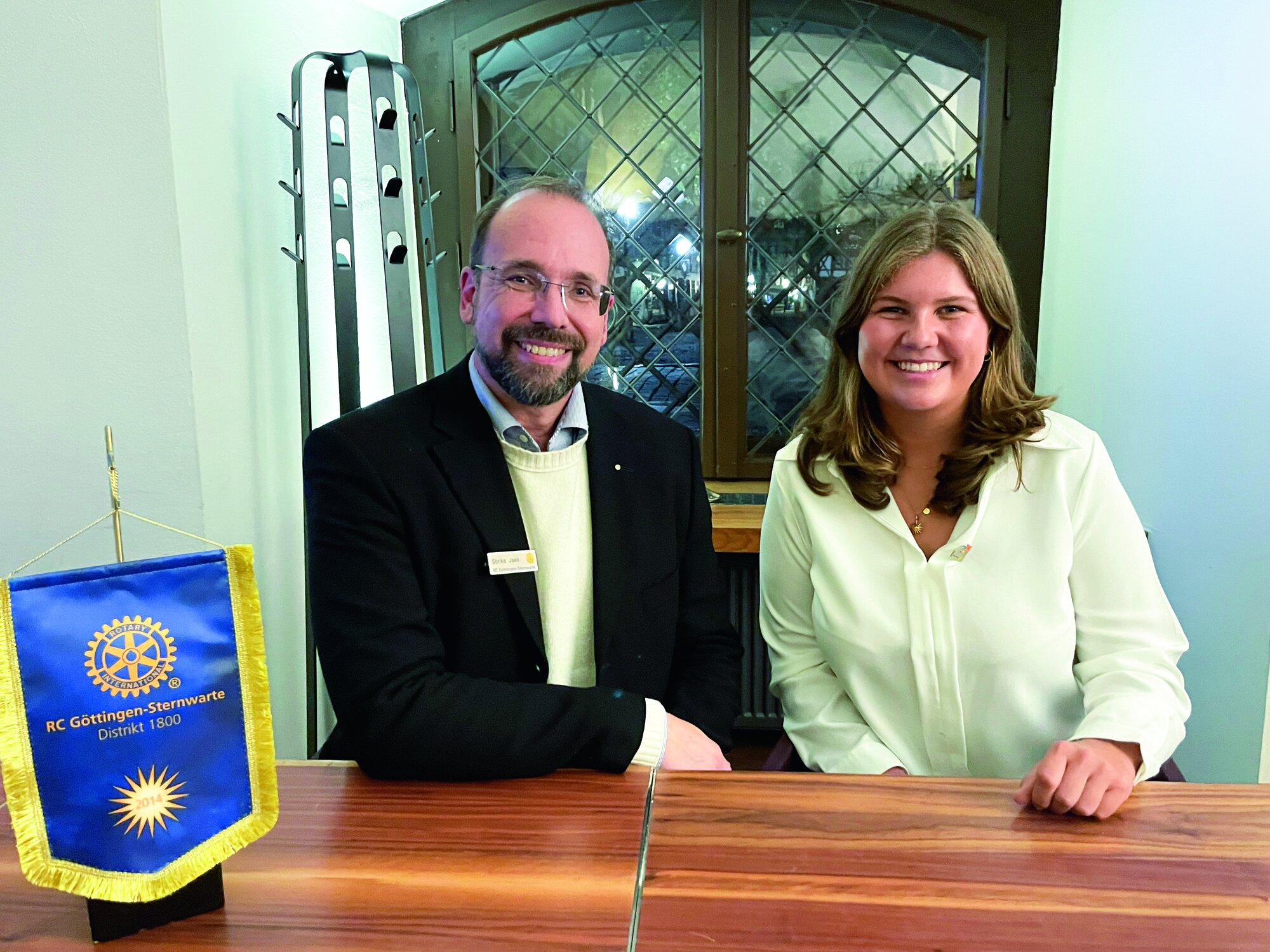 Sönke Jaek und Senther Braunsdorf