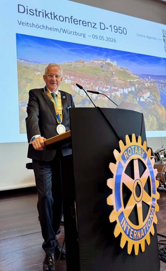 Der scheidende Governor Ekkehard Schippers Der scheidende Governor Ekkehard Schippers