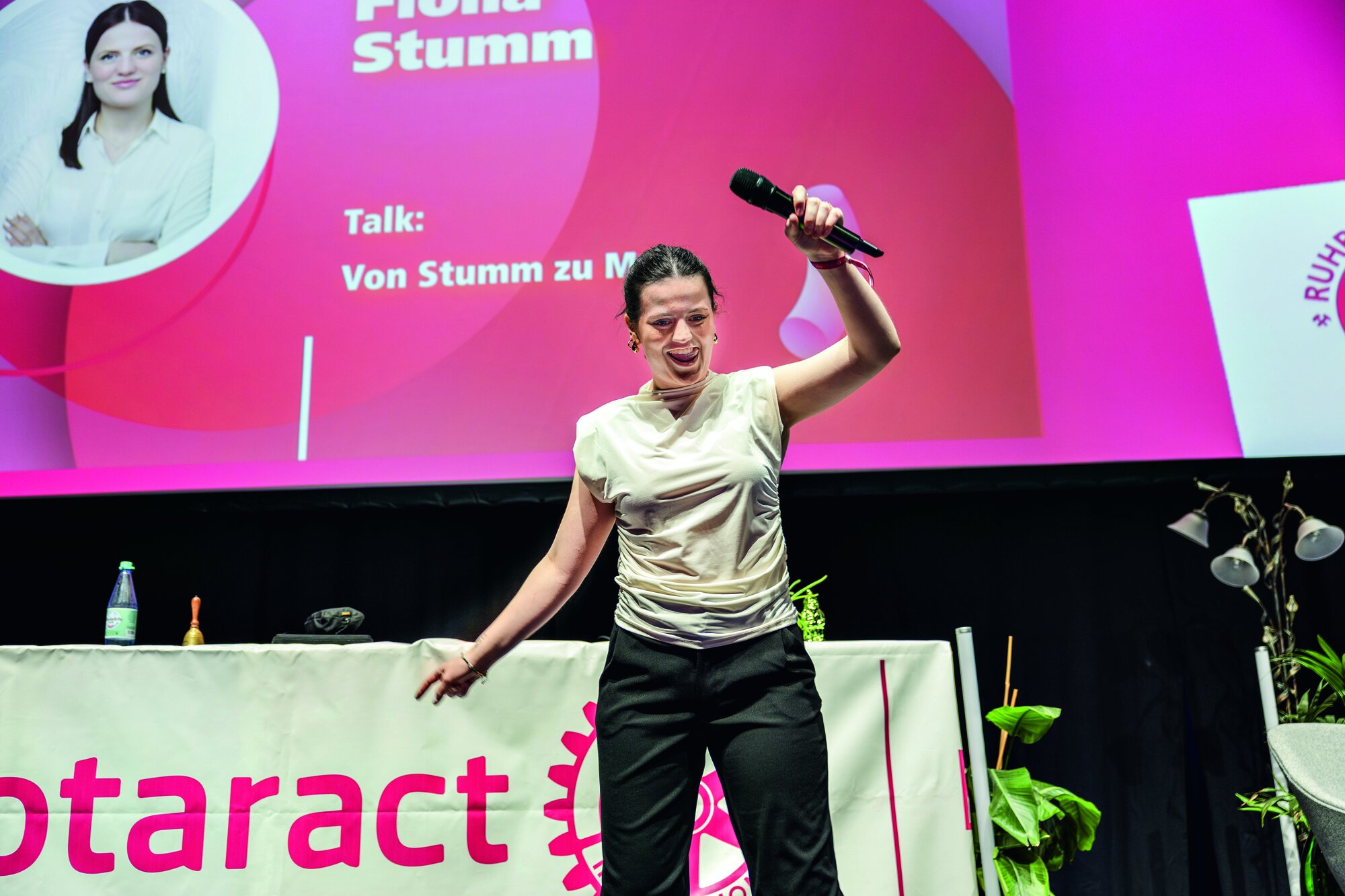 Finale auf der Deuko in Duisburg: Fiona Stumm überzeugte das Publikum und ging als Siegerin hervor