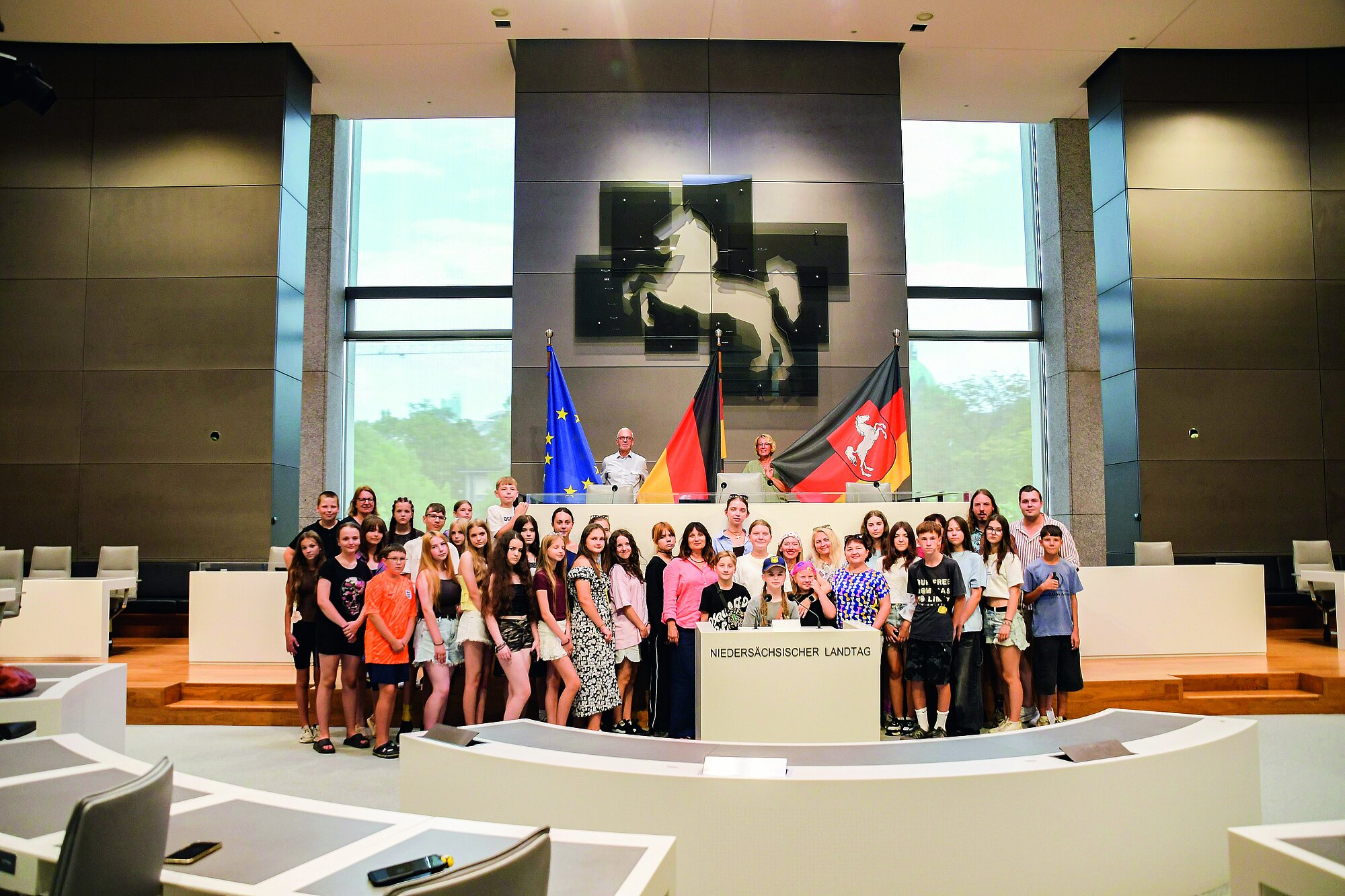 Besuch im Niedersächsischen Landtag