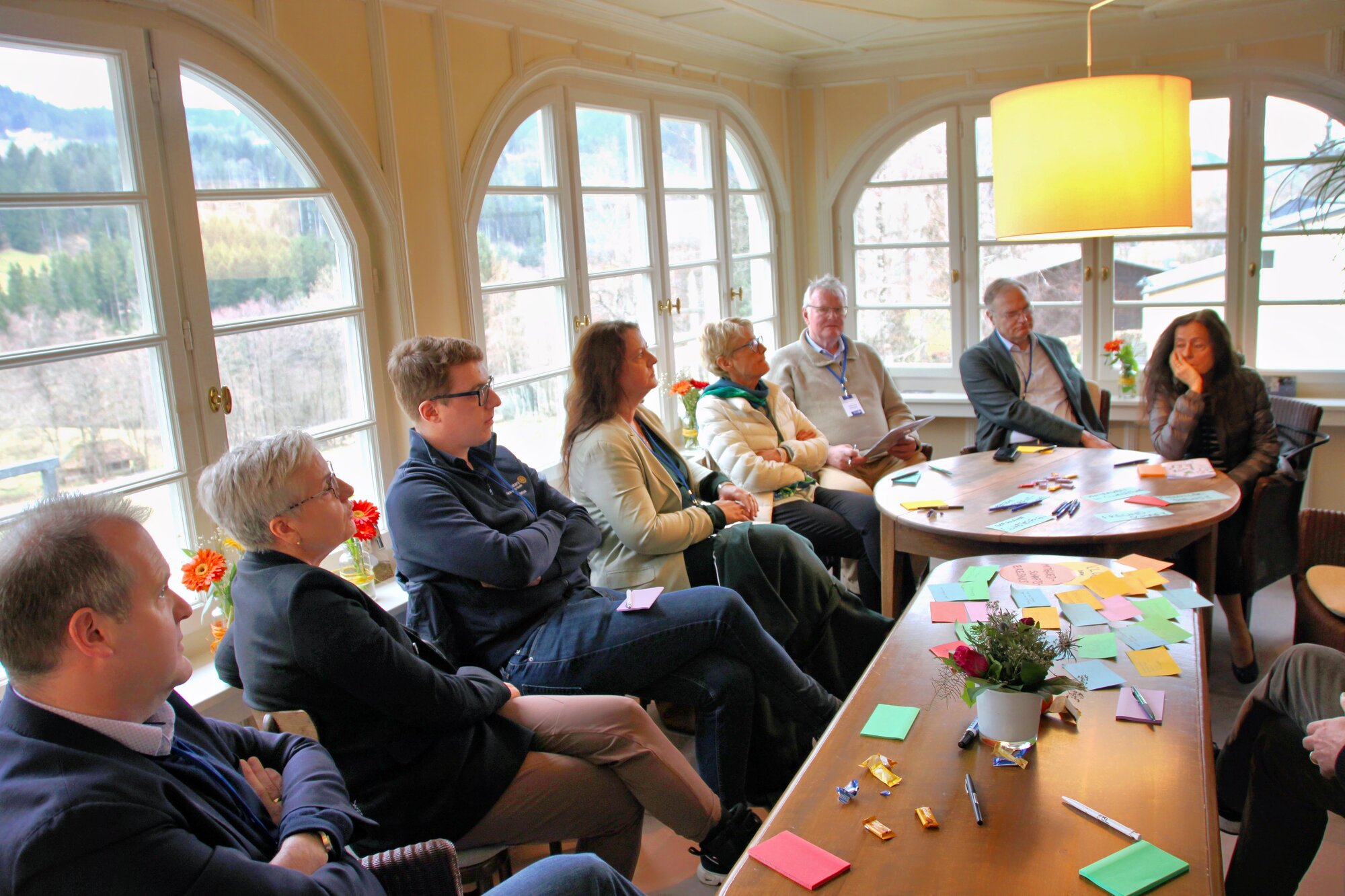 In Breakoutsessions konnten die Themen vertieft und persönliche Kontakte geknüpft werden.