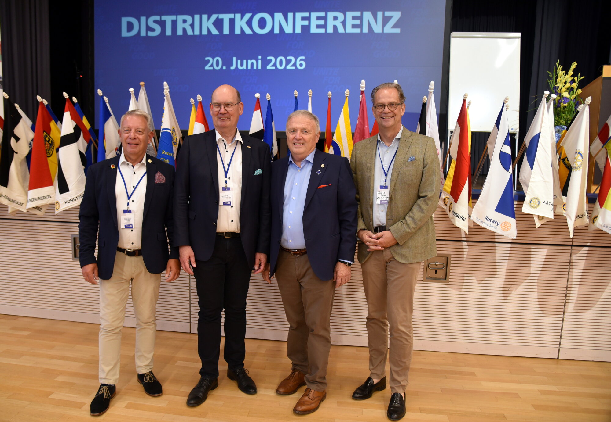 Ein wirklich starkes Team für den Distrikt. Ein wirklich starkes Team für den Distrikt.