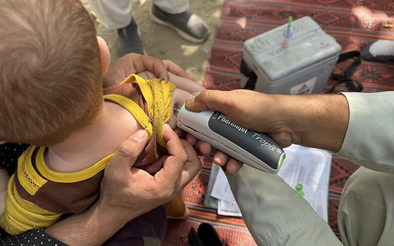 Mit der Impfkampagne 2025 konnten mehr als 1,2 Millionen Kinder in Ost-Afghanistan geschützt werden Mit der Impfkampagne 2025 konnten mehr als 1,2 Millionen Kinder in Ost-Afghanistan geschützt werden