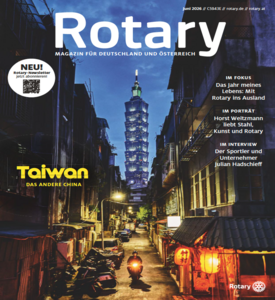 Cover des Rotary Magazins 6/2026