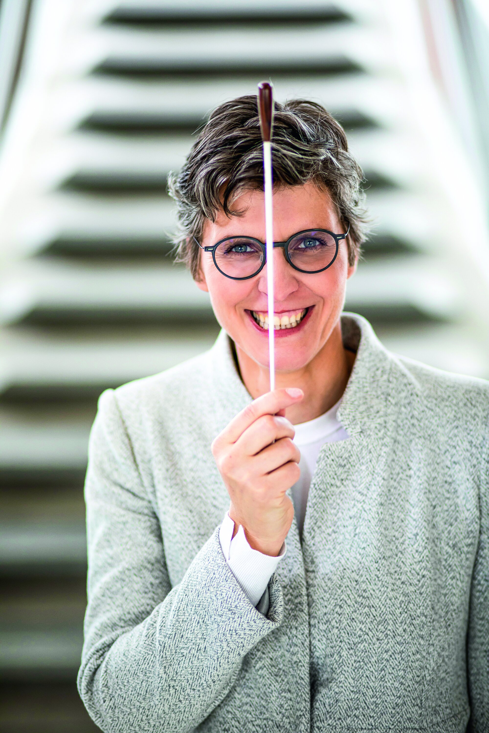 Gibt den Takt vor: Elisabeth Fuchs