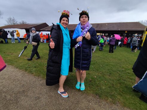 Neujahrsschwimmen Wesel