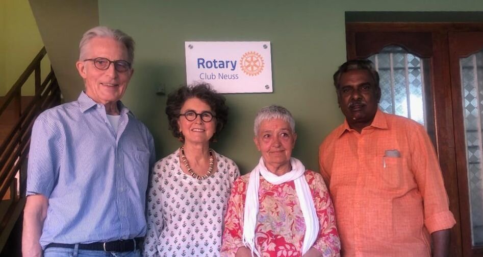 2023, rc neuss, wilhelm werhahn, frauenhaus, indien