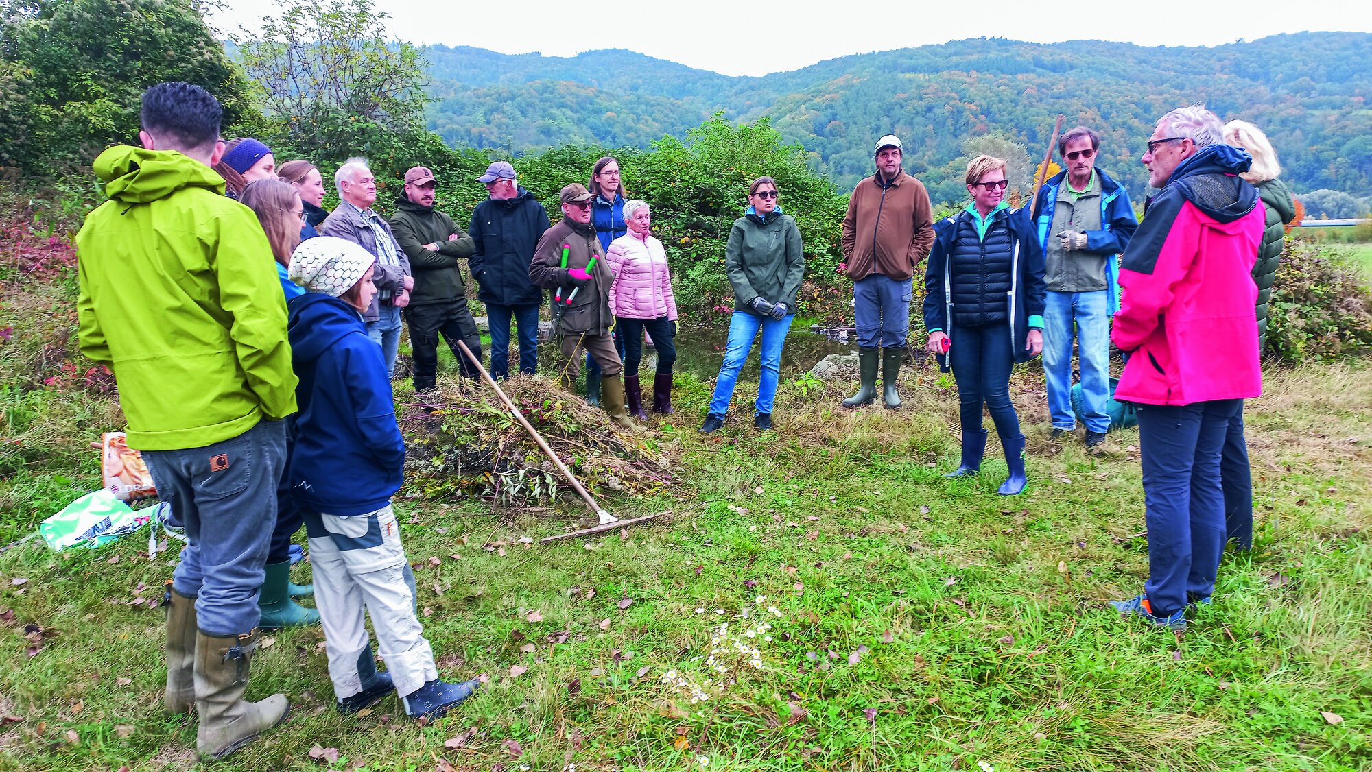 „Service Above Self“ hier auch für Amphibien