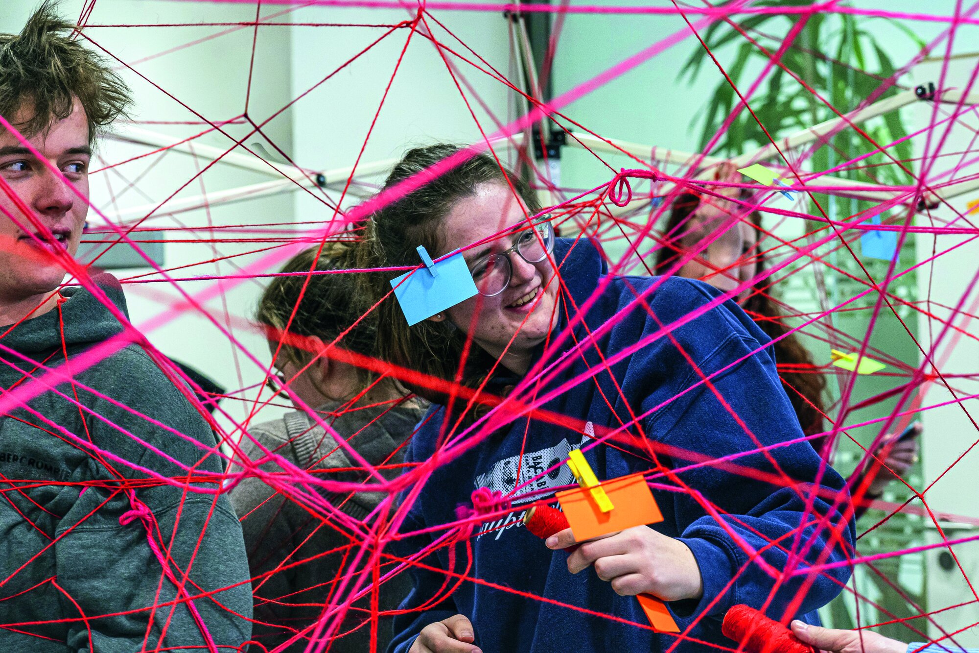 Der rote ­Faden in die Zukunft: Die Seminaristen als Teil eines lebendigen Netzwerks