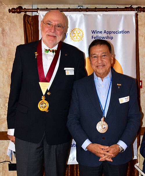 Heinz-Gerd Dreehsen, Präsident des Kapitels Deutschland, mit Sabri Kurdoglu, Präsident des Kapitels Türkei Heinz-Gerd Dreehsen, Präsident des Kapitels Deutschland, mit Sabri Kurdoglu, Präsident des Kapitels Türkei