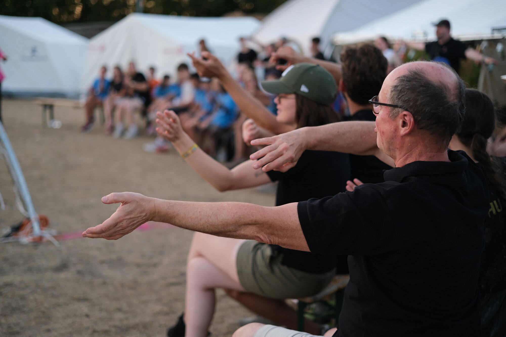 Nicht nur die Kinder hatten viel Spaß im KidsCamp