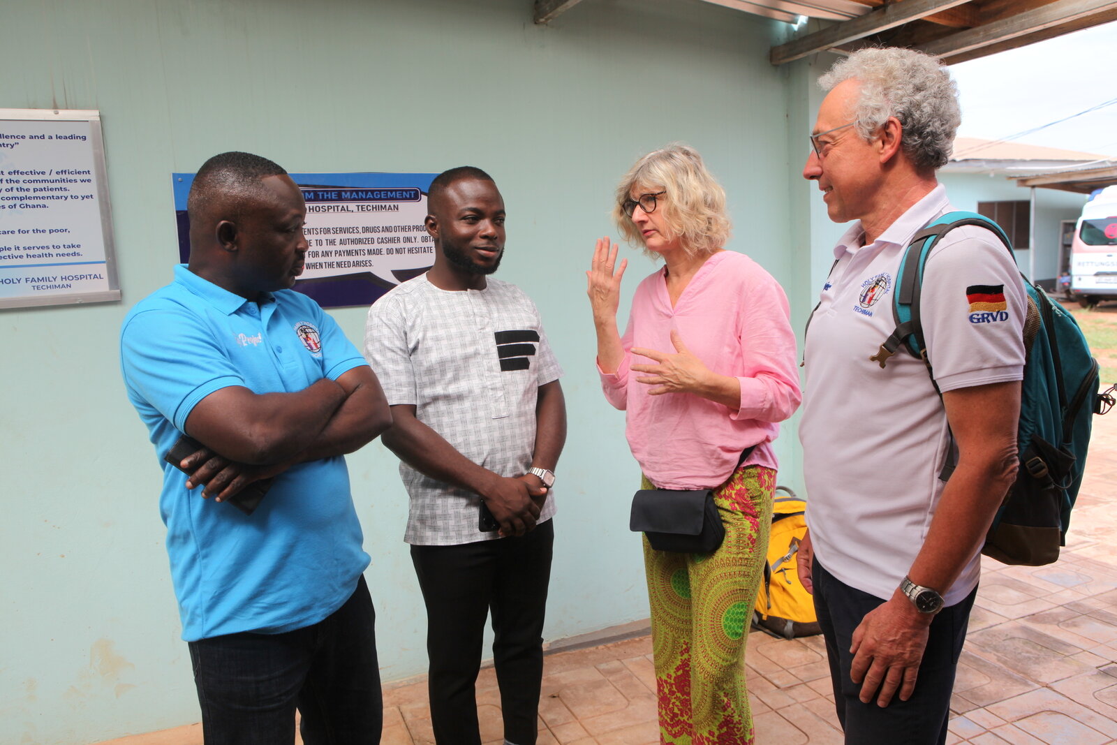 Osei Agyeman, Felix Ofori, Barbara Dollinger, Otto Dollinger
