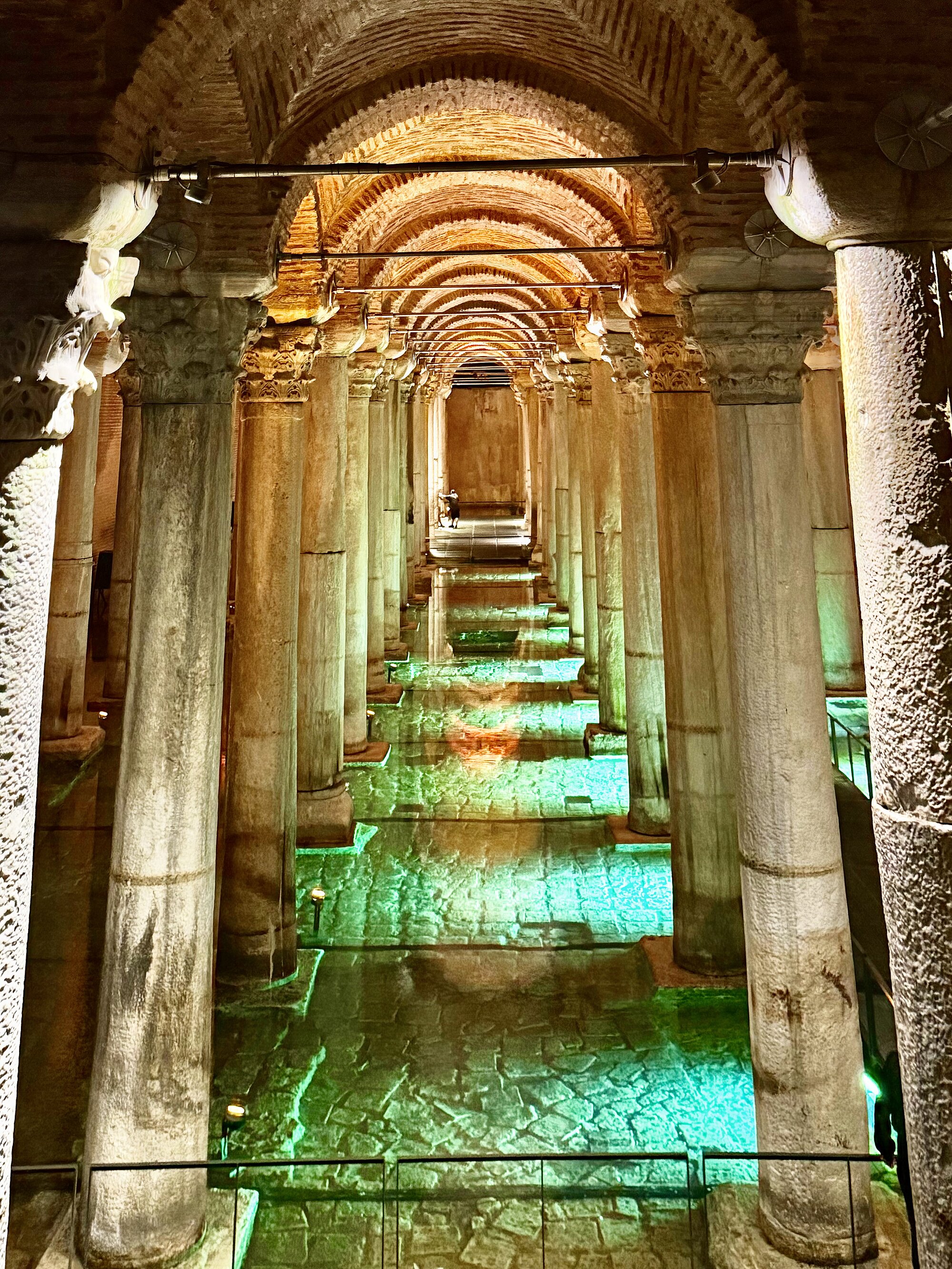Istanbul, Yerebatan-Zisterne, Cisterna Basilica, Versunkener Palast