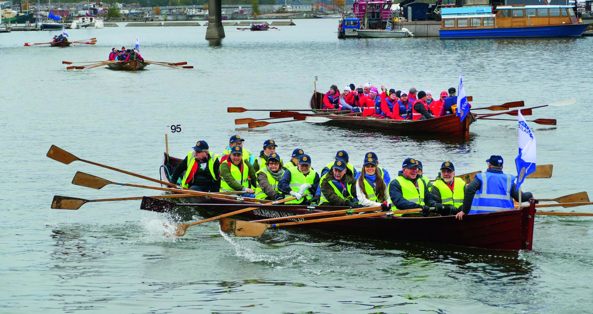 „Rowing for Baltic Herring“ ist ein rotarisches Event, bei dem seit 2013 insgesamt 100.000 Euro gesammelt wurden