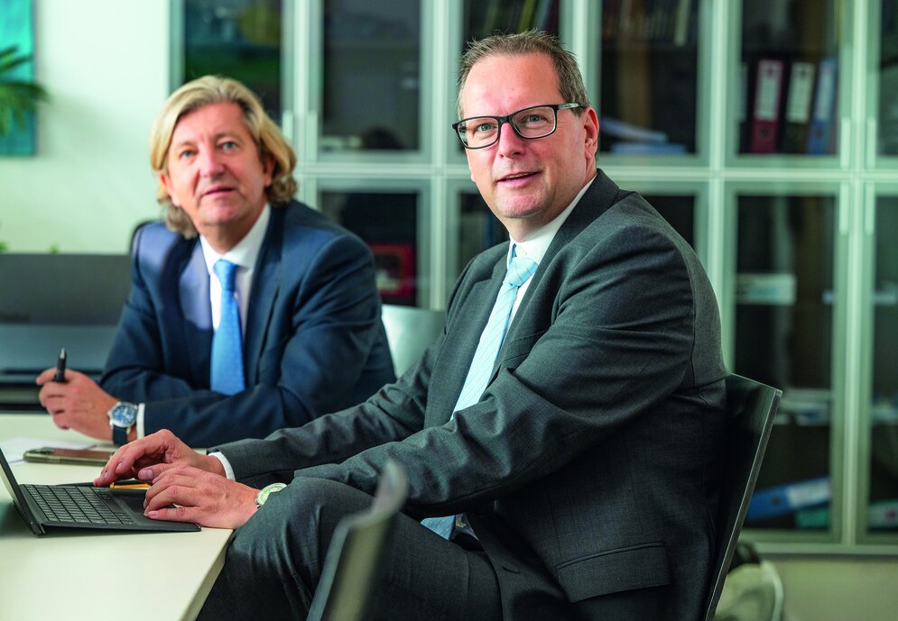 Co-CEOs: Johannes Khinast und Thomas Klein (r.) vom RC Graz-Zeughaus