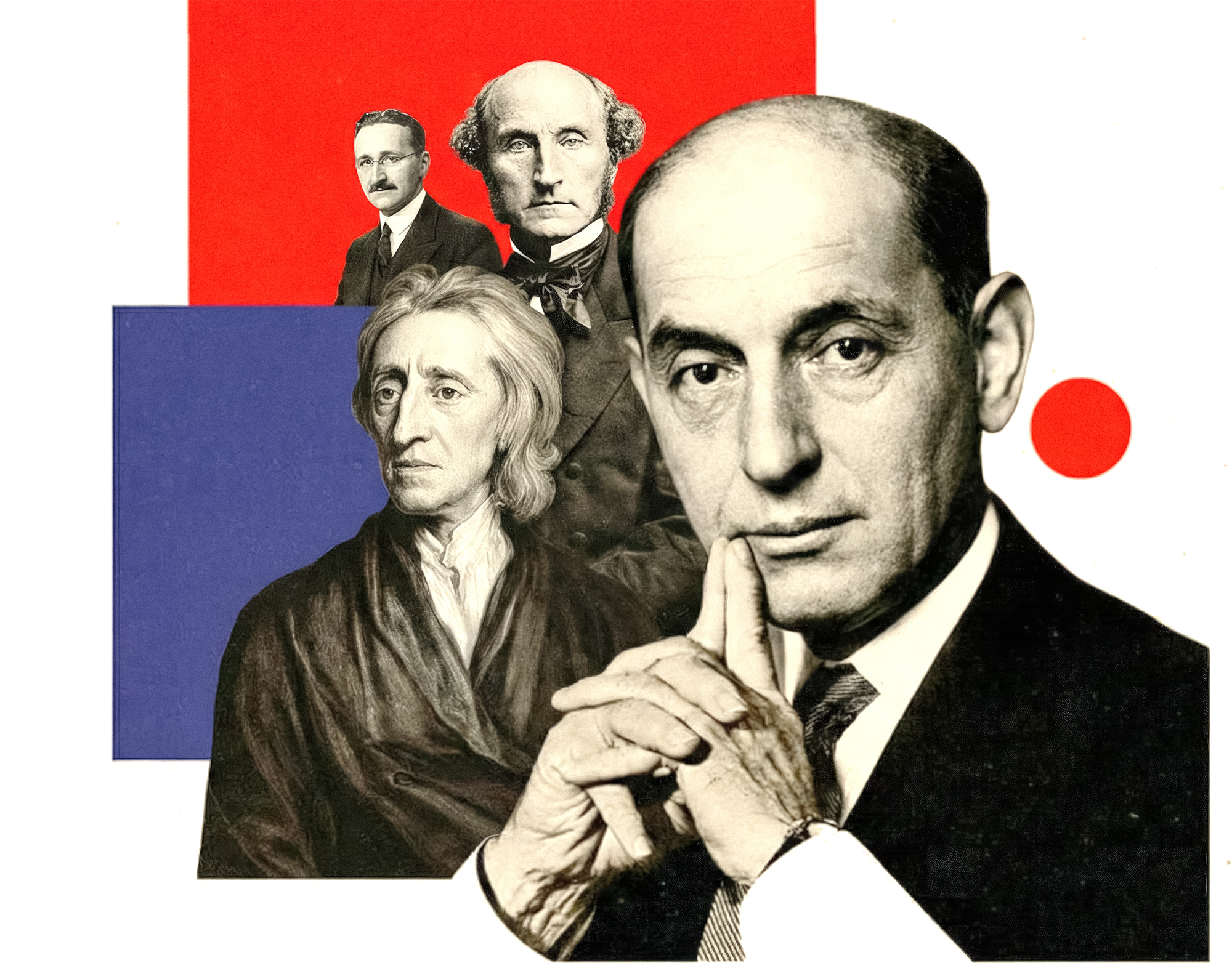 1. Friedrich August von Hayek war ein österreichischer Ökonom und Sozialphilosoph. Er zählt zu den wichtigsten Denkern des Liberalismus im 20. Jahrhundert. 2. John Stuart Mill war ein britischer Philosoph, Politiker und Ökonom, einer der einflussreichstenliberalen Denker des19. Jahrhunderts.3. John LOCKe gilt allgemein als Vater des Liberalismus und Hauptvertreter des britischen Empirismus.