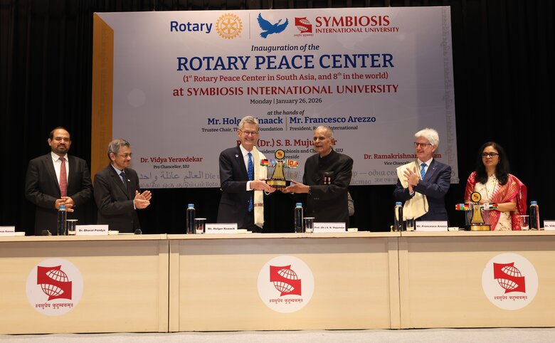 2026, peace center, symbiosis international university, puna, pune, indien, ramakrishnan raman, bharat pandya, holger knaack, s.b. mujumdar, francesco arezzo, vidya yeravdekar