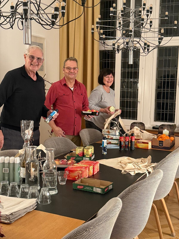 Vorbereitungen Truckerweihnacht bei Duisburg