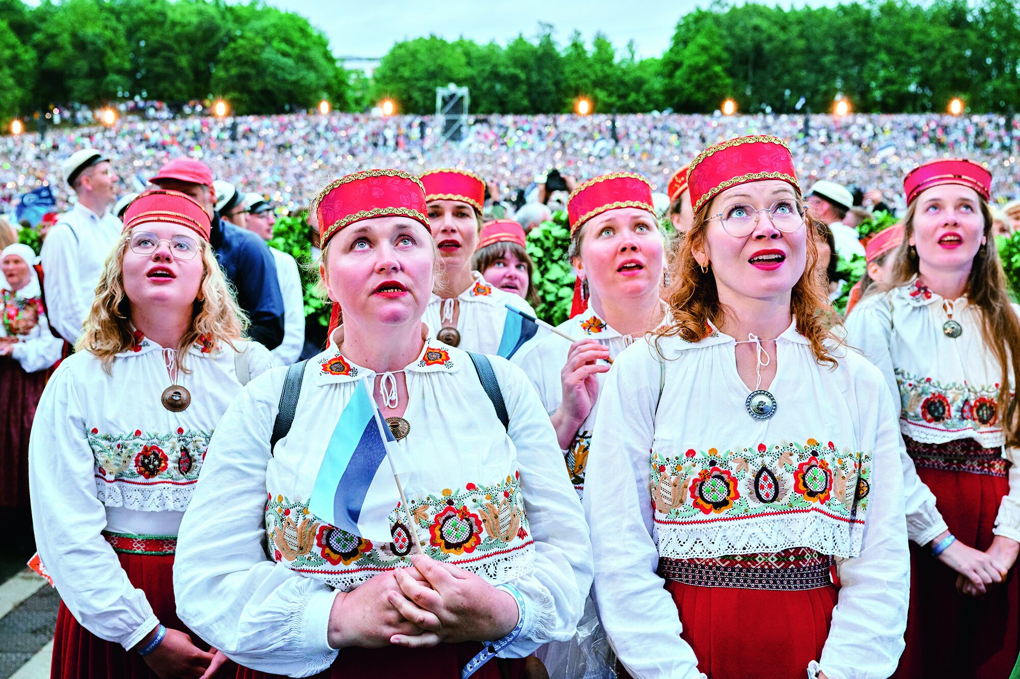 Laulupidu: Das estnische Liederfest findet alle fünf Jahre in Tallinn statt und gilt als das weltweit größte Sängerfest