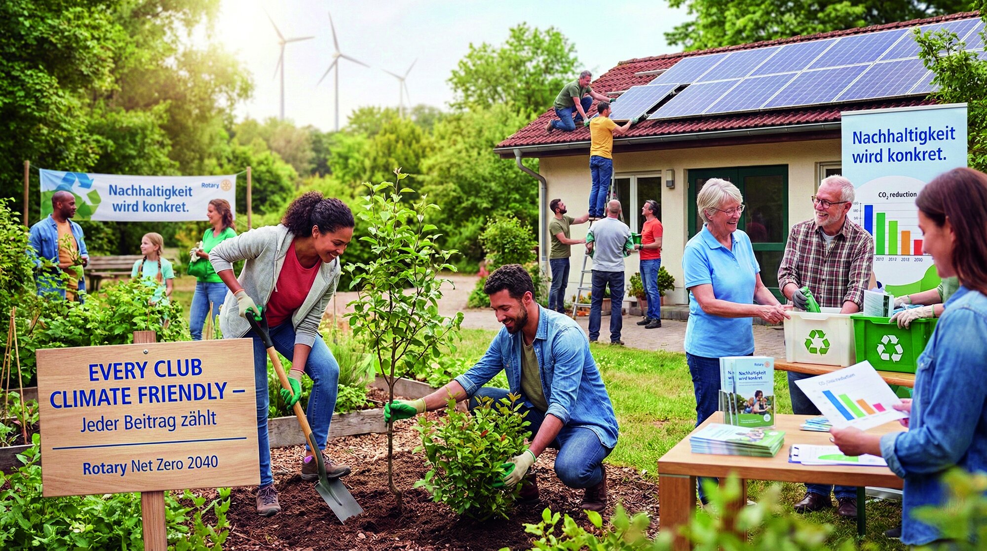 Ideen für Clubprojekte: Anpacken und informieren Ideen für Clubprojekte: Anpacken und informieren