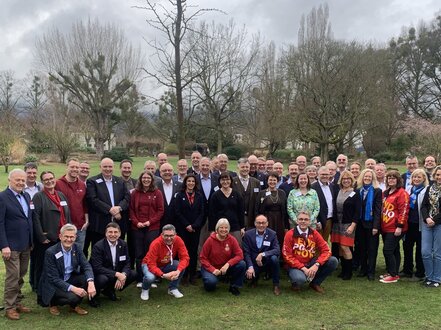 Drei Crews bei der Governorratstagung in Kassel im März 2026