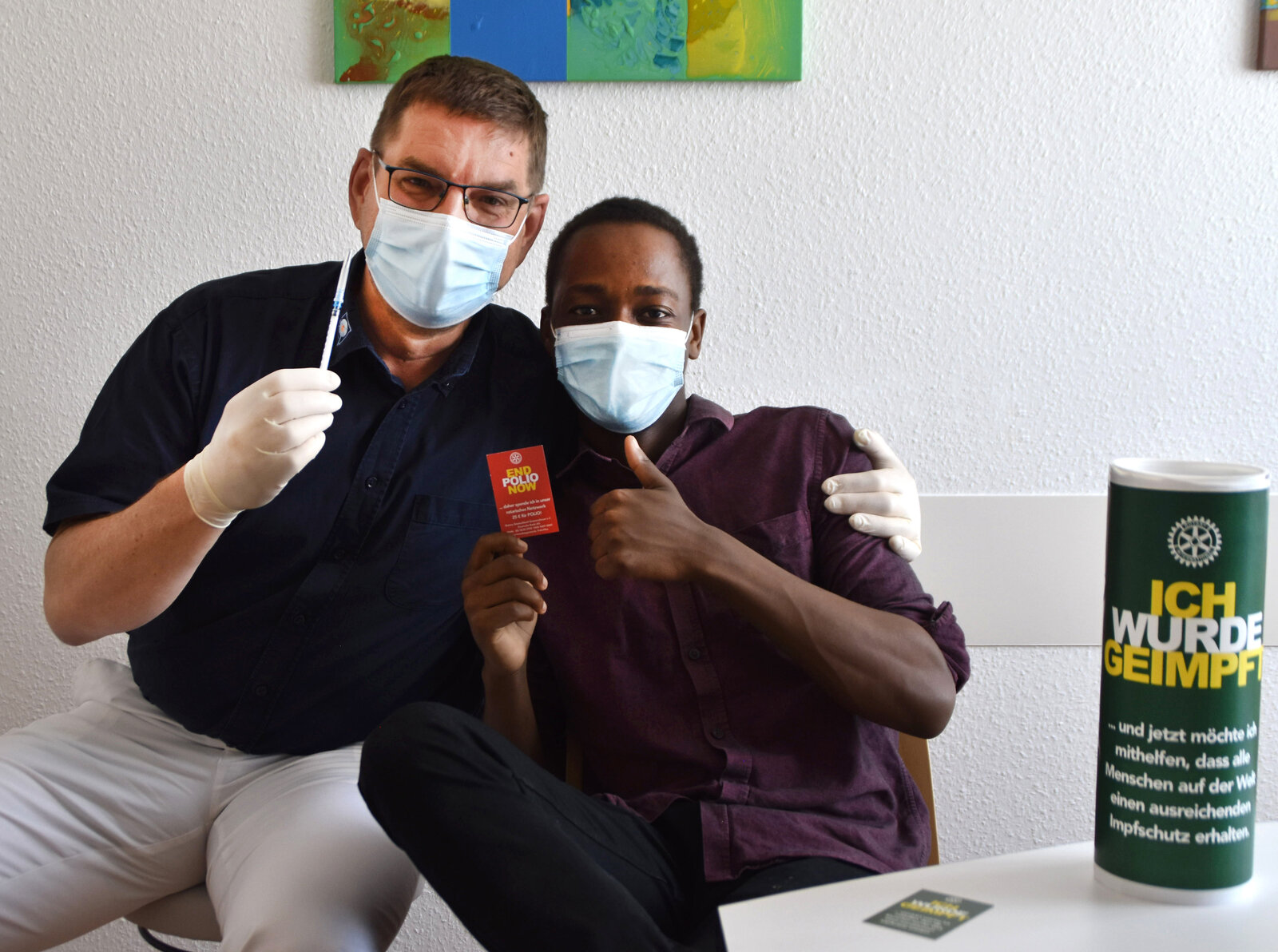 2021, impfung, polio, d1900, spende