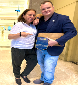 Zum Artikel Anne Jacobs, Christoph Hampel, Bangkok, RC Bangkok DACH, Weltreise