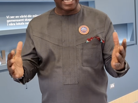 Der incoming RI-Präsident Olayinka Babalola lädt die rotarische Familie zum Action Summit nach Litauen ein.