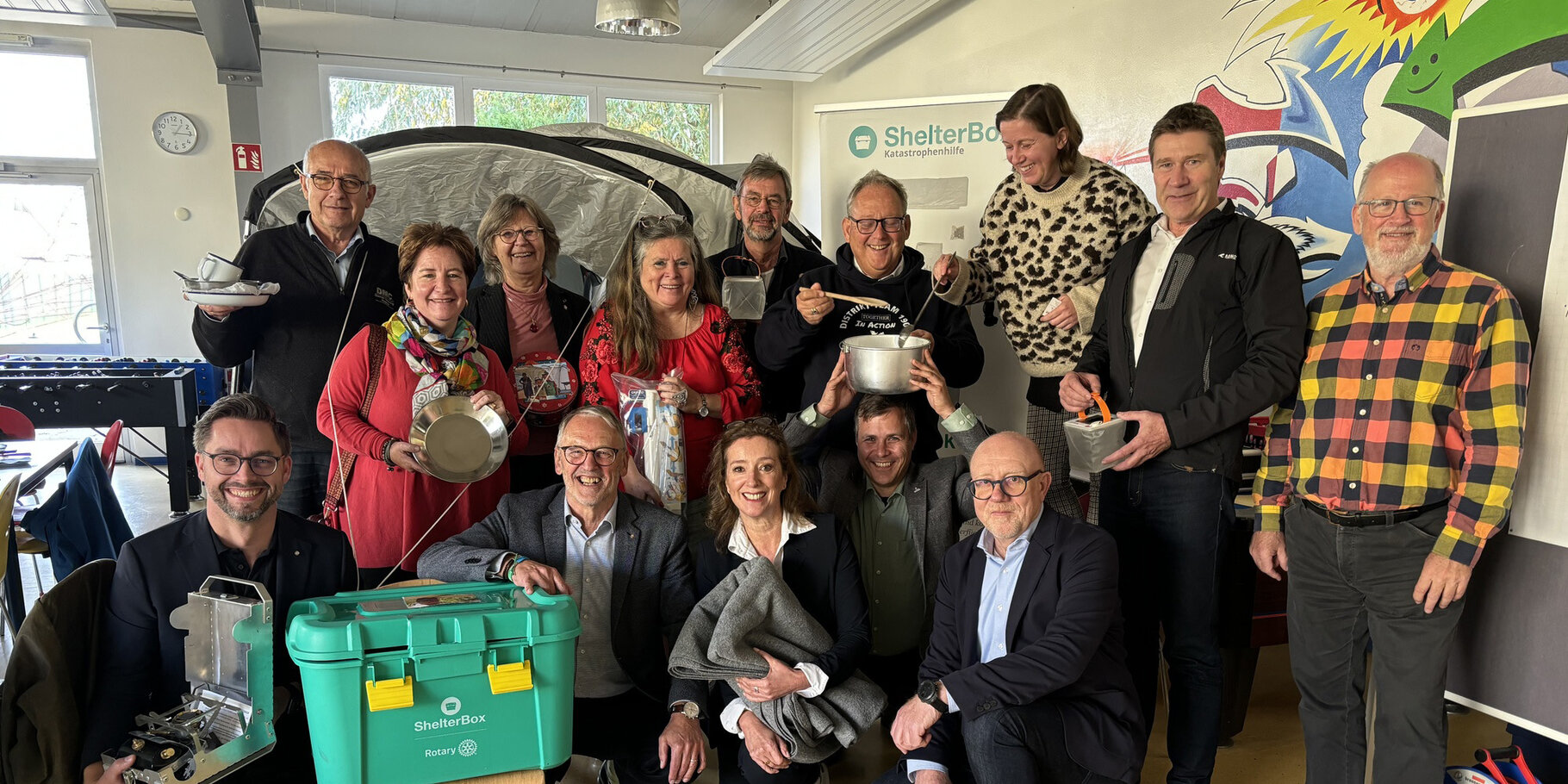 Eine Gruppe Gemeindienstausschuss-Mitglieder beim Treffen in Quakenbrück