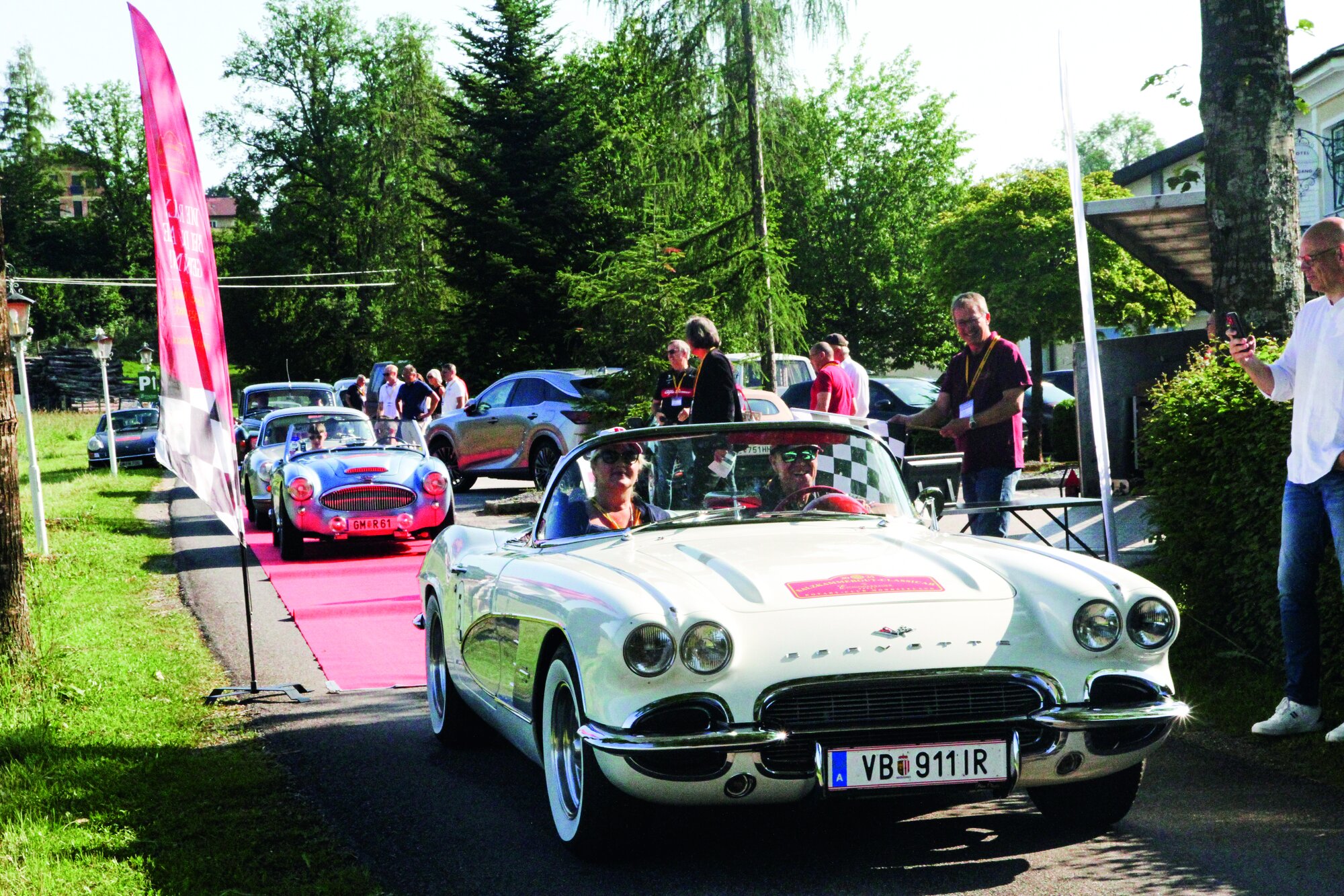 Der RC Mondseeland veranstaltet eine Oldtimer-Rallye, bei der alle gewinnen