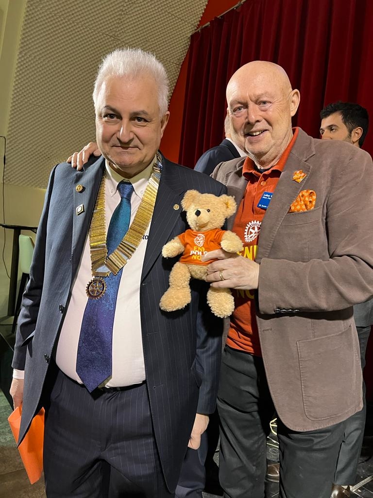 2023, polio, epn, end polio now, kinderlähmung, lothar weber, michel brussot