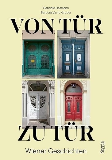 2025, buch, von tür zu tür, wien, türen, gabriele hasmann, barbora vavro gruber, hametner