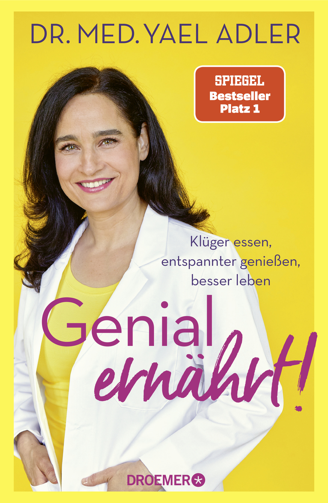 2025, yael adler, genial ernährt, medizin, ernährung, buch, cover