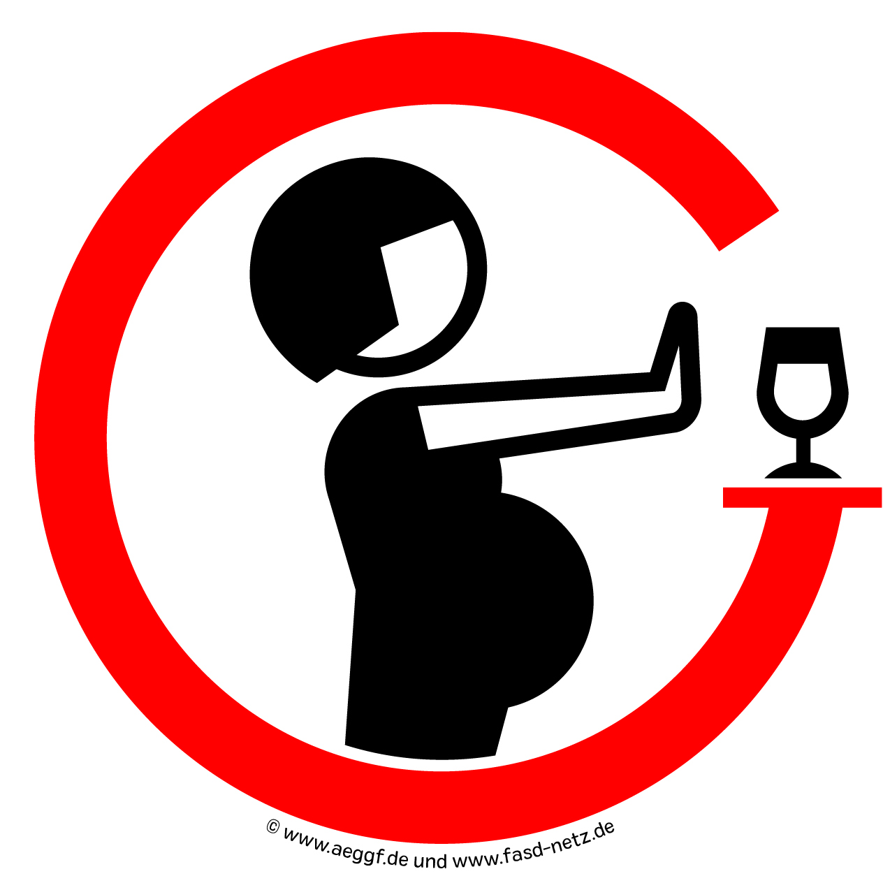 2024, fasd, stop fasd, fetal alcohol spectrum disease, alkohol, mutter, aufkleber