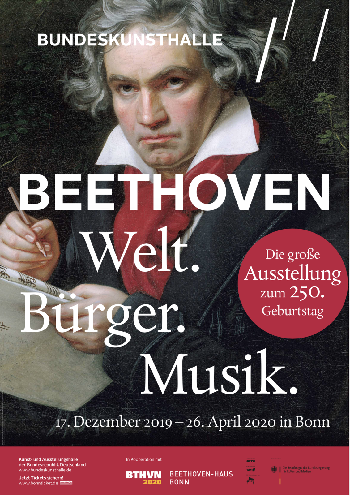 2020, beethoven, welt.bürger.musik, jubiläum, bundeskunsthalle