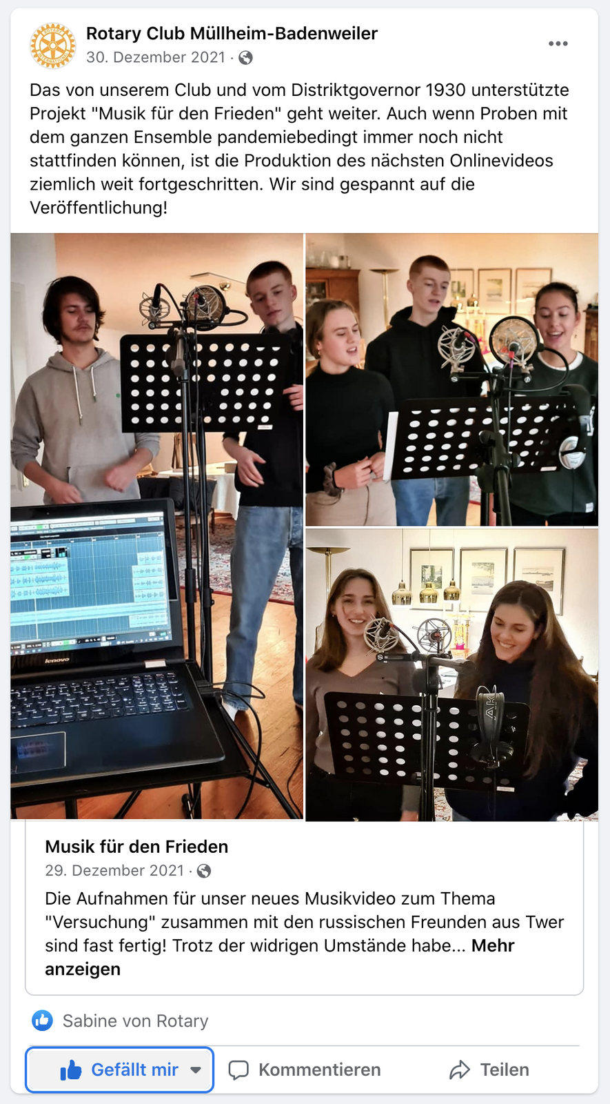 2022, facebook.de, facebook, musik für den frieden, müllheim