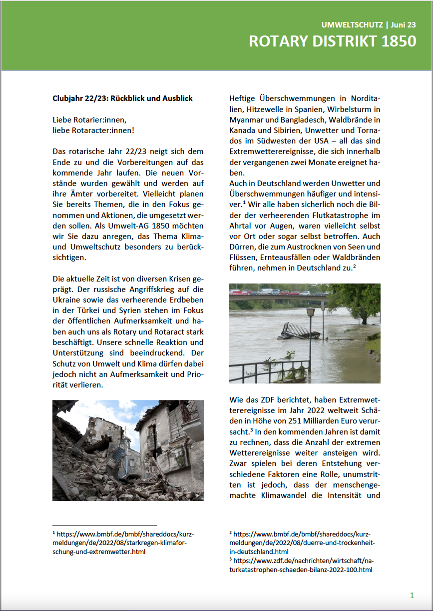 2023, umwelt, newsletter, klimawandel, wetterkatastrophe, rückblick, d1850, umweltbeauftragter