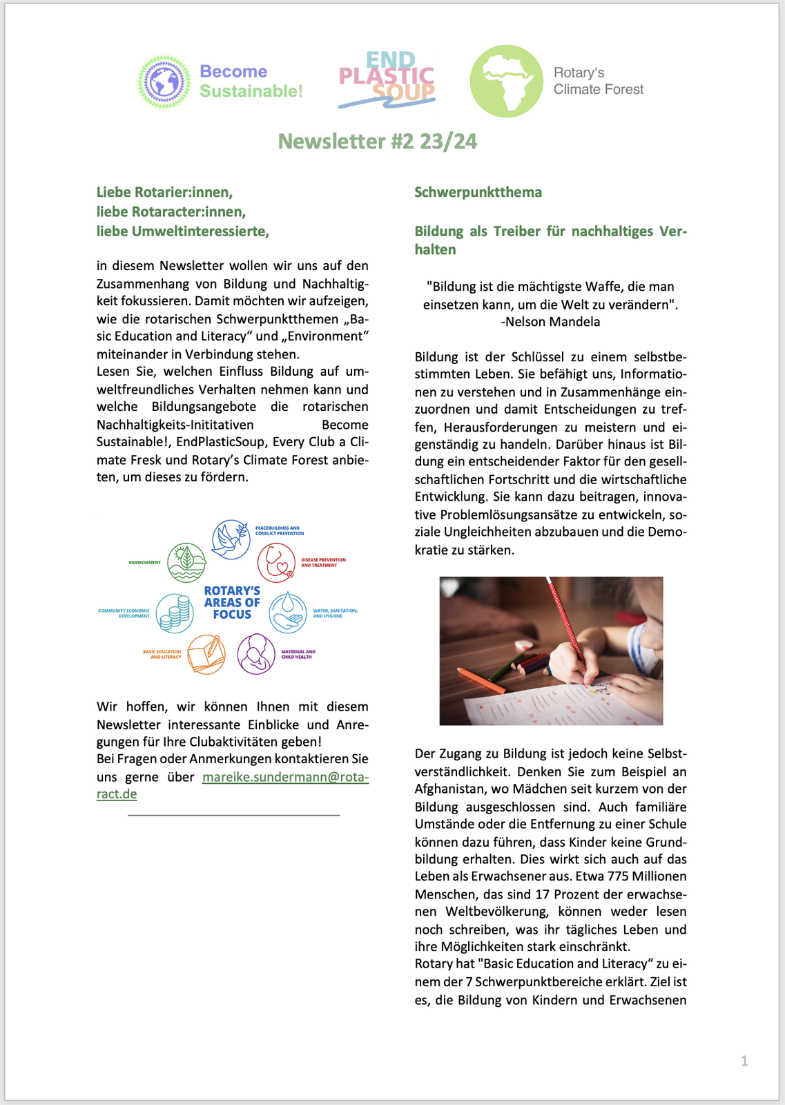 2023, umwelt, newsletter, d1850, nachhaltigkeit, november