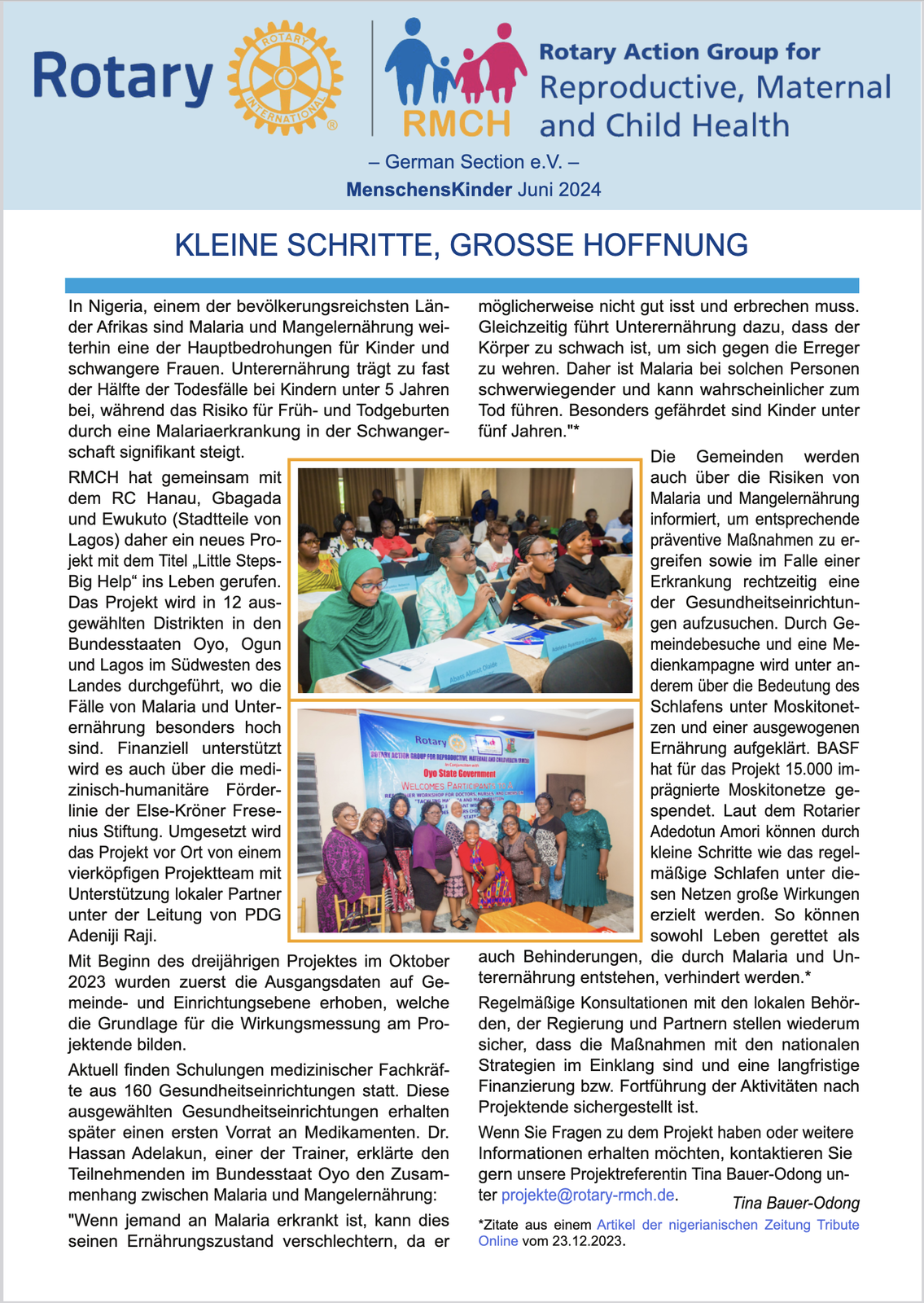 2024, rmch, newsletter, holter, juni