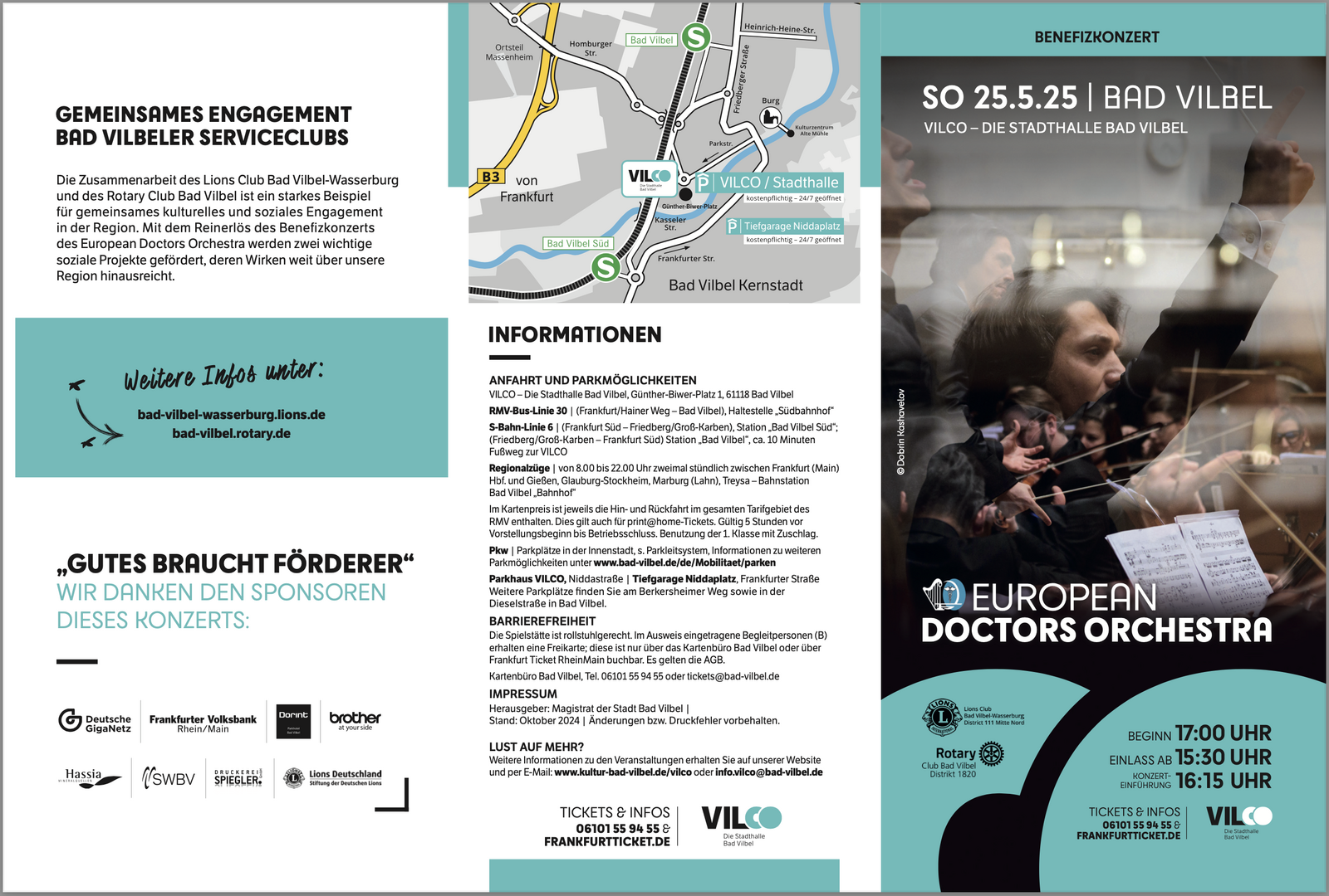 2025, bad vilbel, flyer, konzert, european doctors orchestra