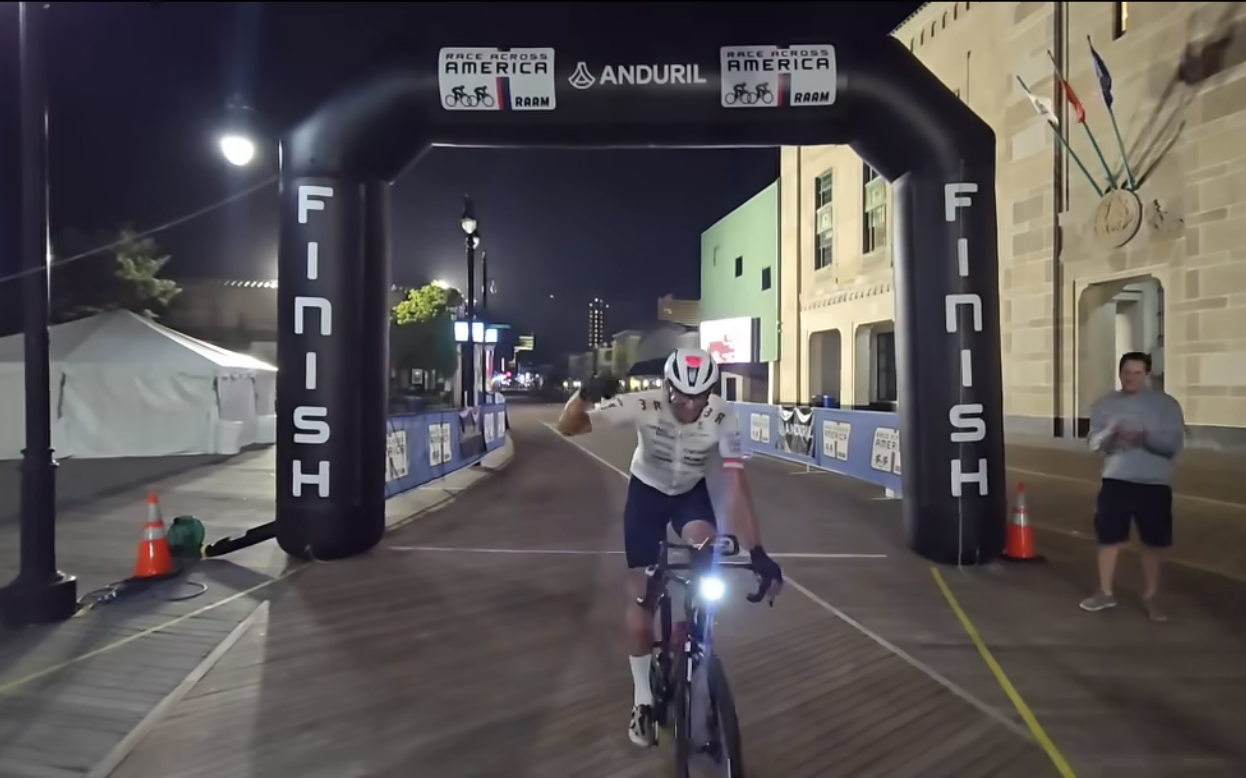 2025, polio, end polio now, epn, kinderlähmung, matzler, kurt matzler, race across america, raam, ziel, finish